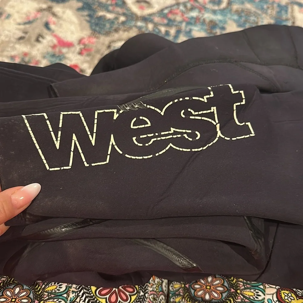 West Surfing Products Unisex Black Full-Body Wetsuit